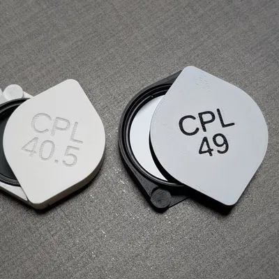 Hộp đựng kính lọc máy ảnh có nắp đóng nam châm