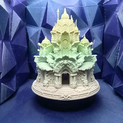 The Petalvault Grand Ballroom: Phòng khiêu vũ điêu khắc nghệ thuật