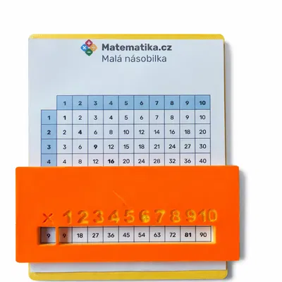 Dụng cụ học toán – Mô hình bảng cửu chương có thanh trượt