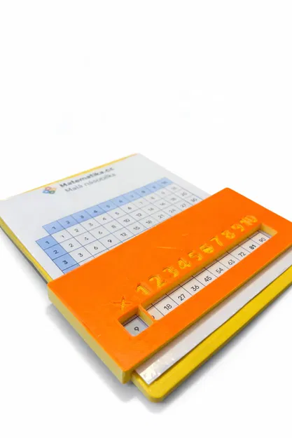 Dụng cụ học toán – Mô hình bảng cửu chương có thanh trượt - Image 2