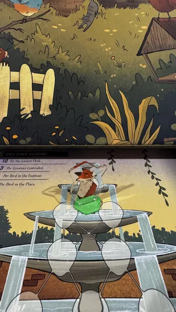 Đế Acrylic Thay Thế Cho Board Game "Perch" - Image 1