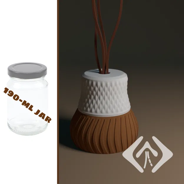 Bộ khuếch tán tinh dầu DIY dùng cho hũ 190ml - Image 4