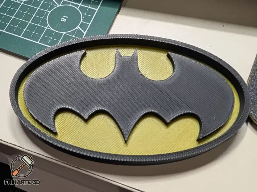 Logo Batman (Phiên bản in 3D tối ưu) - Image 1