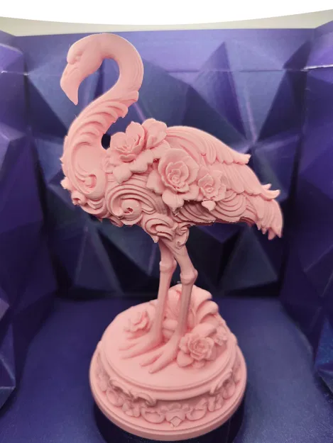 Rosaline Plumegrace - Tượng hồng hạc phong cách Baroque - Image 1