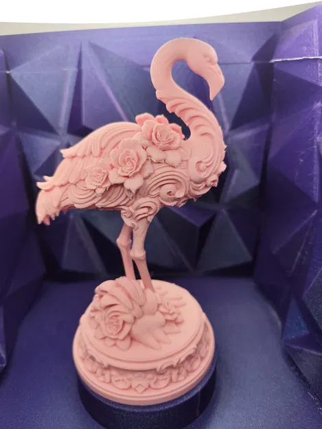 Rosaline Plumegrace - Tượng hồng hạc phong cách Baroque - Image 2