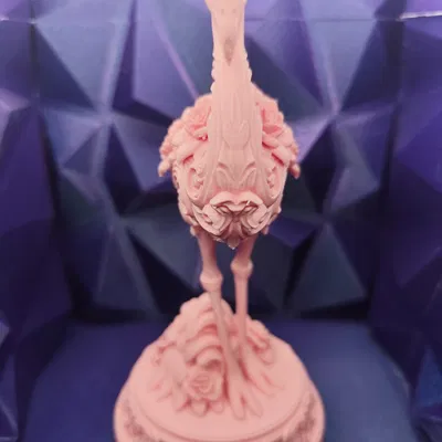 Rosaline Plumegrace - Tượng hồng hạc phong cách Baroque