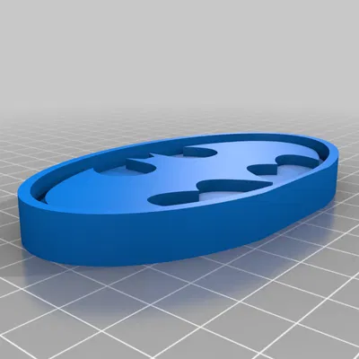 Logo Batman (Phiên bản in 3D tối ưu)