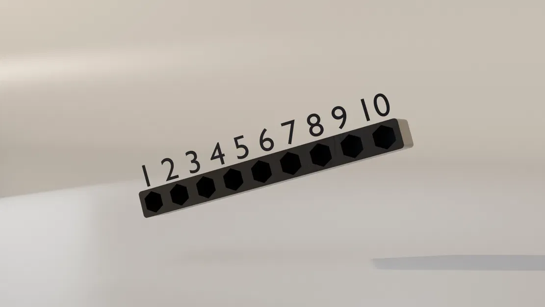 Khay đựng mũi vít tối giản (Bit-Holder) 10 vị trí cực gọn gàng - Image 1