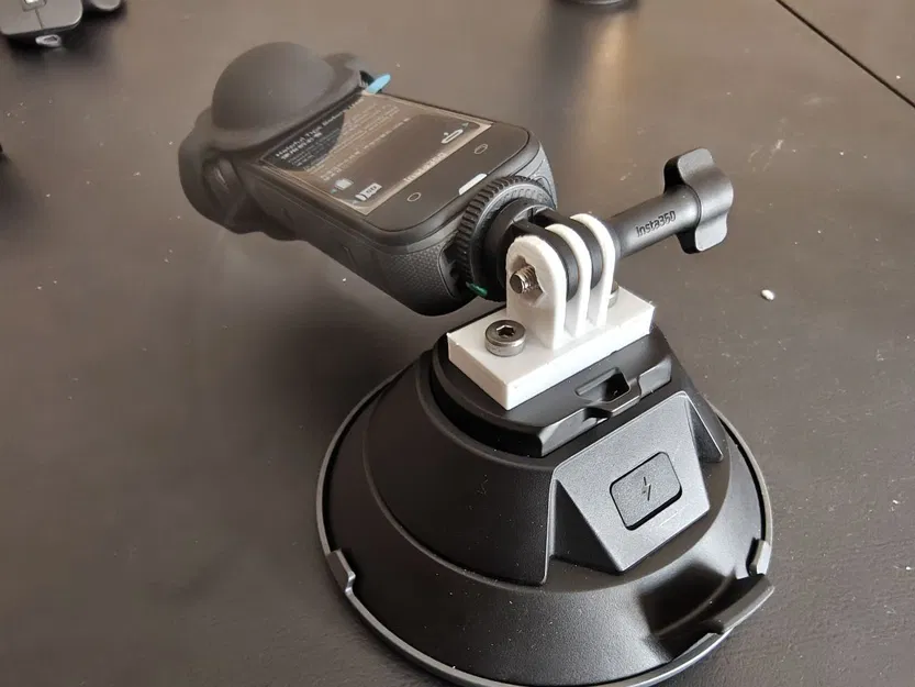 Giá đỡ thay thế đơn giản cho Insta360 Electric Suction Cup Mount - Image 1