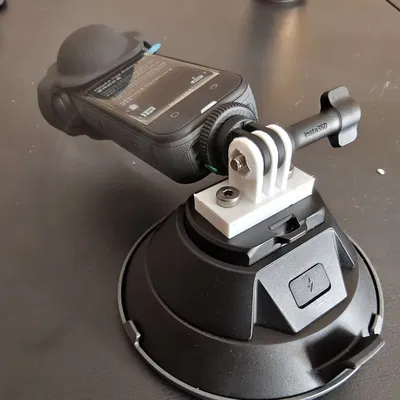 Giá đỡ thay thế đơn giản cho Insta360 Electric Suction Cup Mount