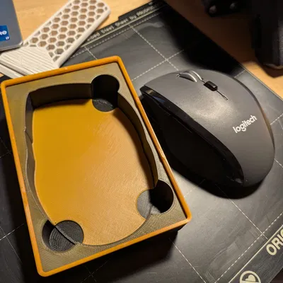 Khay đựng chuột Logitech M705 thiết kế theo hệ Gridfinity