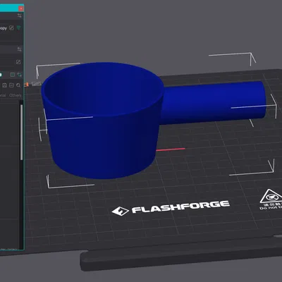 Muỗng múc thức ăn (Food Scoop) tiện lợi - File in 3D cực đẹp