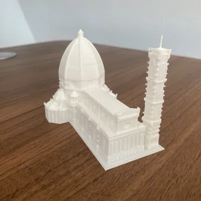 Mô hình kiến trúc 3D Nhà thờ Chính tòa Florence (Florence Cathedral)