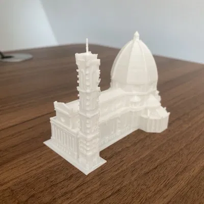 Mô hình kiến trúc 3D Nhà thờ Chính tòa Florence (Florence Cathedral)
