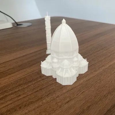 Mô hình kiến trúc 3D Nhà thờ Chính tòa Florence (Florence Cathedral)