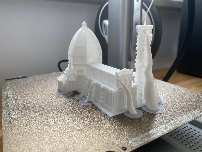 Mô hình kiến trúc 3D Nhà thờ Chính tòa Florence (Florence Cathedral) - Image 4