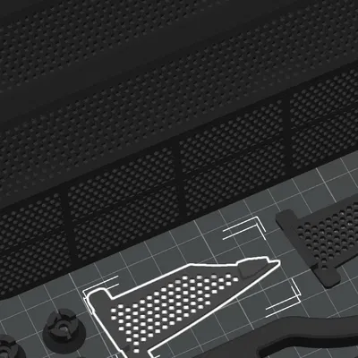 Khay đựng hạt chống ẩm cho Creality SpacePi x4 (bản gia cố)