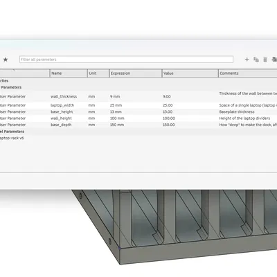 Giá đỡ Laptop dạng mô-đun (Modular Laptop Rack)