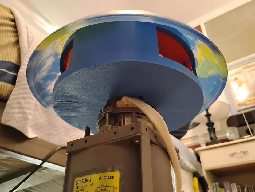 Mô hình còi hú 3 cổng phong cách Đức (Tieftonsirene) - Image 8