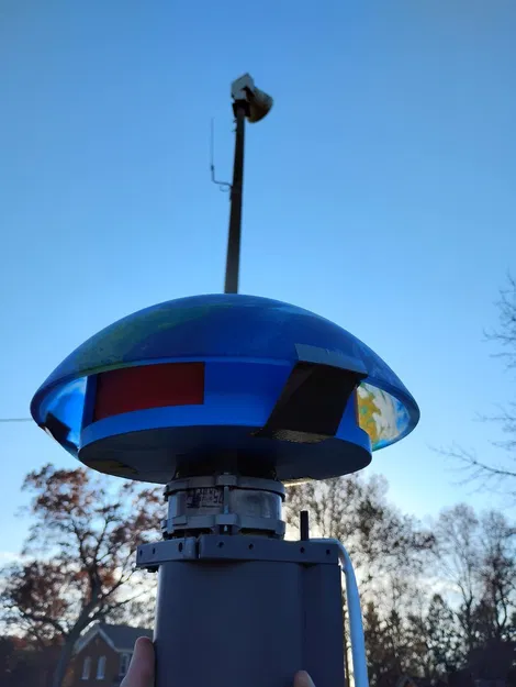 Mô hình còi hú 3 cổng phong cách Đức (Tieftonsirene) - Image 9