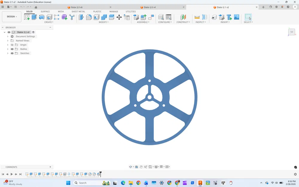 Mô hình còi hú 3 cổng phong cách Đức (Tieftonsirene) - Image 22