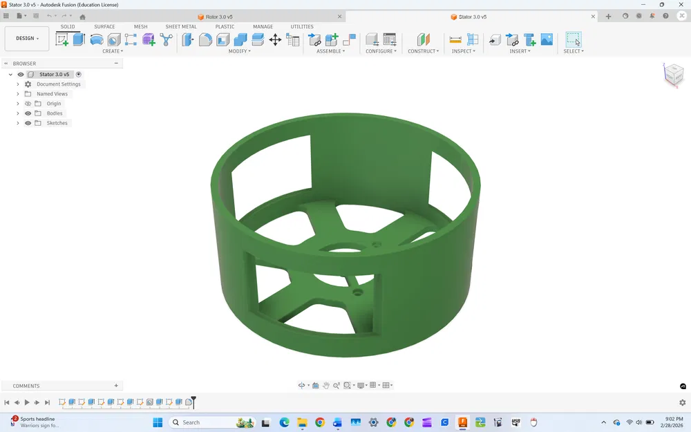 Mô hình còi hú 3 cổng phong cách Đức (Tieftonsirene) - Image 26