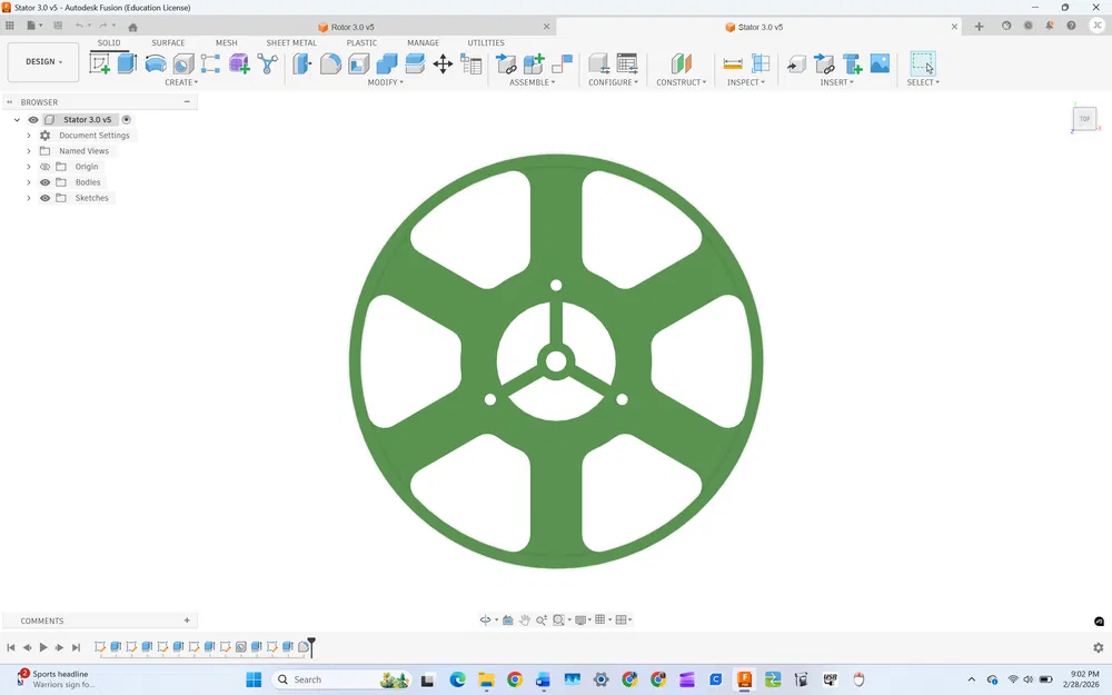 Mô hình còi hú 3 cổng phong cách Đức (Tieftonsirene) - Image 28