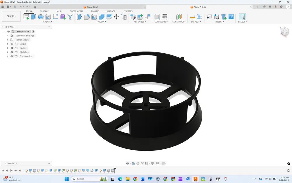 Mô hình còi hú 3 cổng phong cách Đức (Tieftonsirene) - Image 32