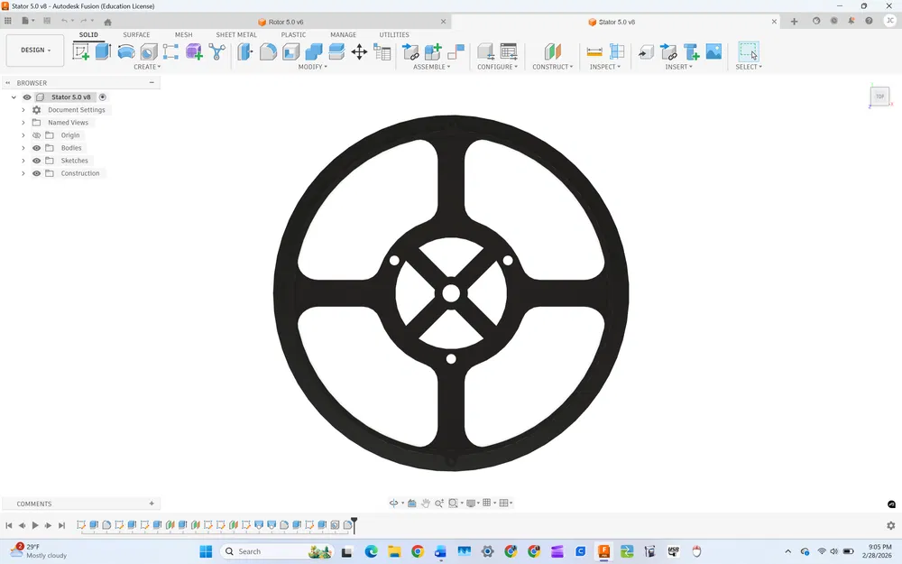 Mô hình còi hú 3 cổng phong cách Đức (Tieftonsirene) - Image 34