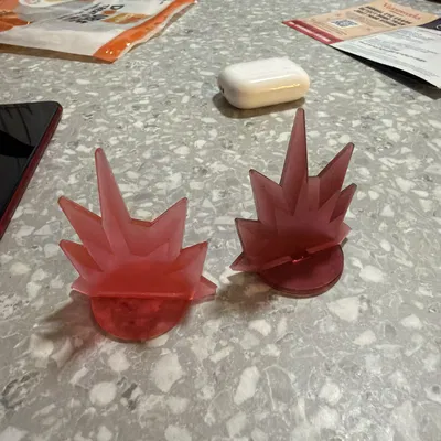 Hiệu ứng năng lượng/va chạm cho Action Figure (Đế chốt lắp ráp)