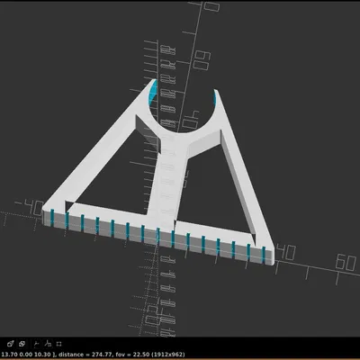 Giá đỡ ghi-đông xe đạp đa năng in 3D (Hỗ trợ file OpenSCAD)