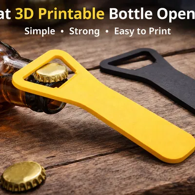 Dụng cụ mở bia dạng dẹt (Flat beer opener)