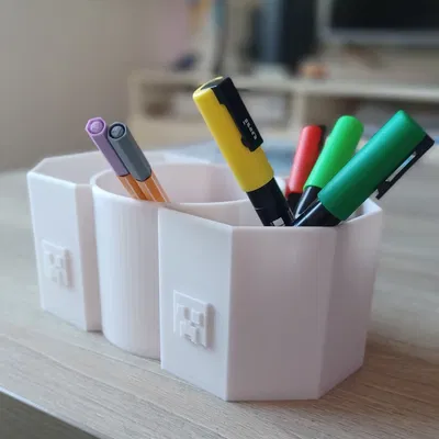 Ống cắm bút để bàn thiết kế Minecraft Creeper đẹp mắt