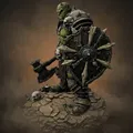 Bloodbound Realms – Orc – Chiến binh phá khiên (Miniature STL Dark Fantasy) - Thumbnail 2