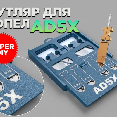 Hộp đựng vòi phun (Nozzle Case) cho AD5X