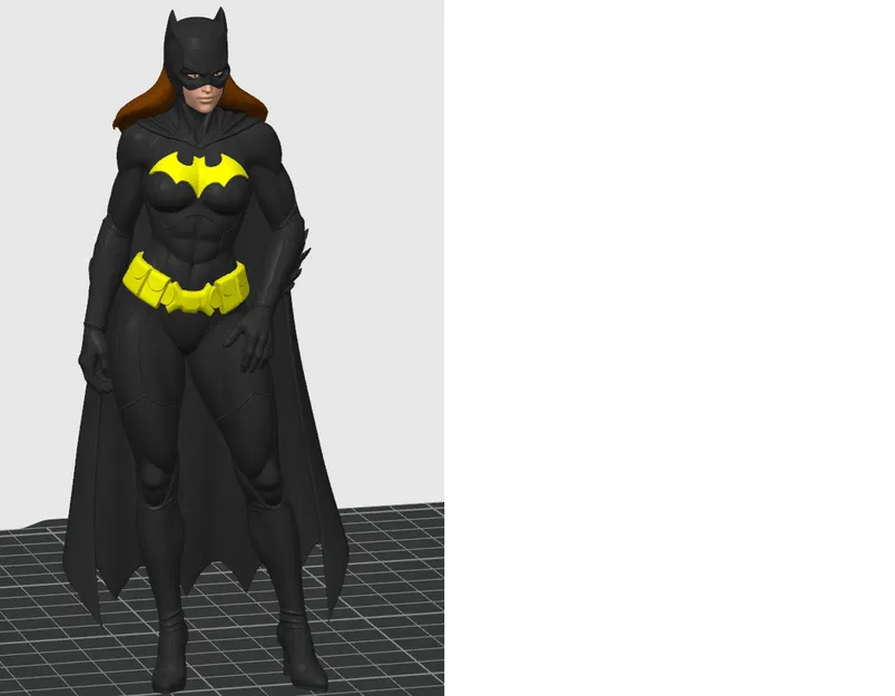 Mô hình Batgirl 4 màu sắc tuyệt đẹp cho máy in 3D đa hệ AMS - Image 1