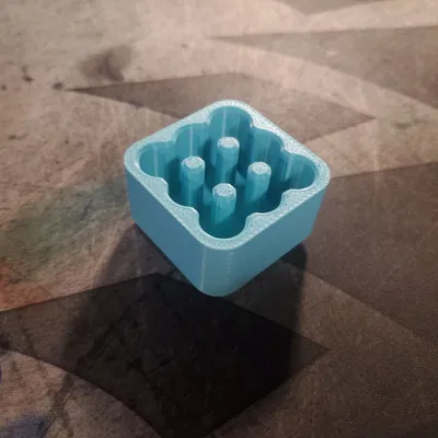 Khay đựng pin AAA hệ Gridfinity phiên bản tối ưu