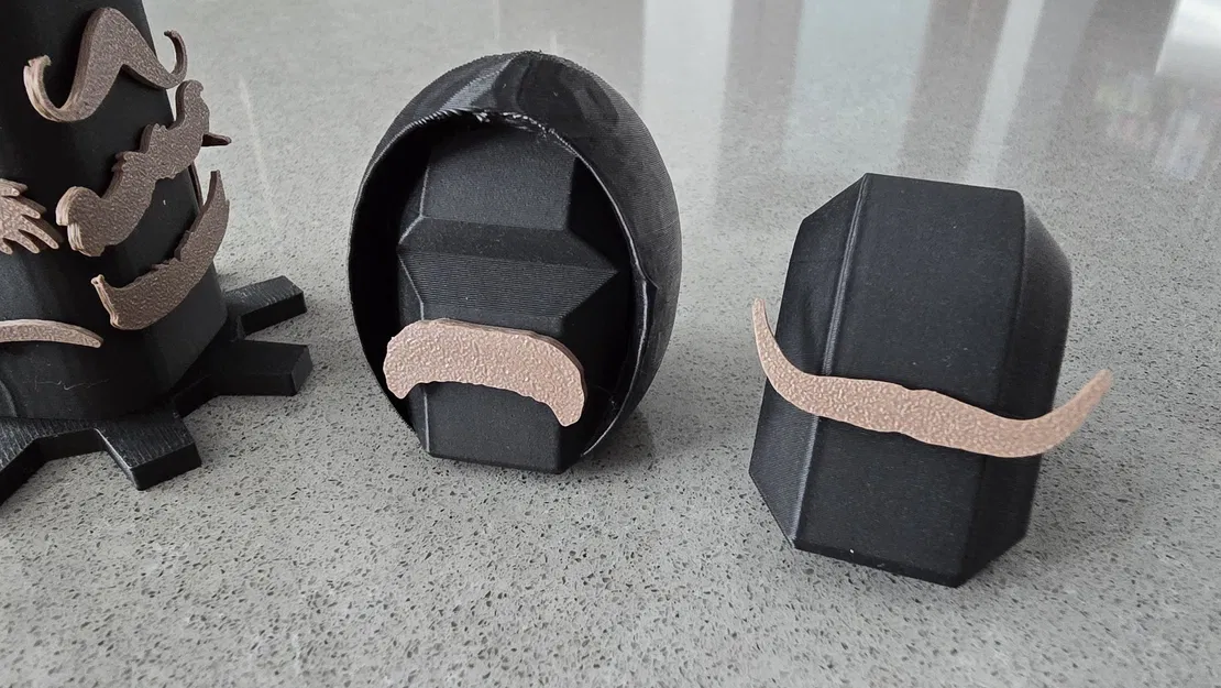 Dummy 13: Bộ Ria Mép và Râu Quai Nón - Dạng Module - Image 2