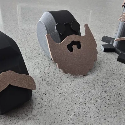 Dummy 13: Bộ Ria Mép và Râu Quai Nón - Dạng Module