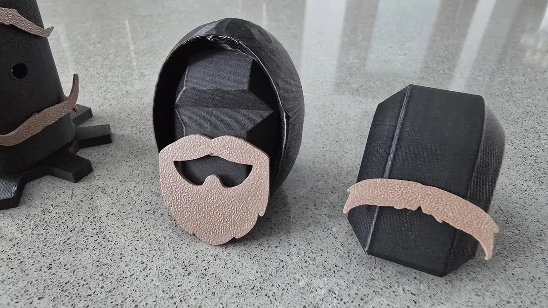 Dummy 13: Bộ Ria Mép và Râu Quai Nón - Dạng Module - Image 4