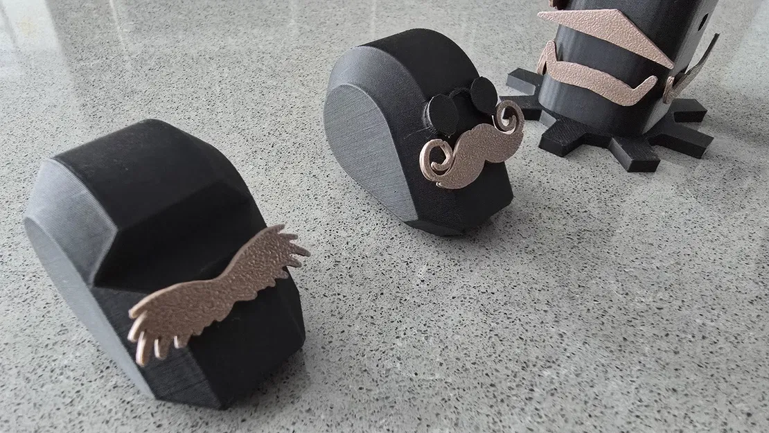 Dummy 13: Bộ Ria Mép và Râu Quai Nón - Dạng Module - Image 5