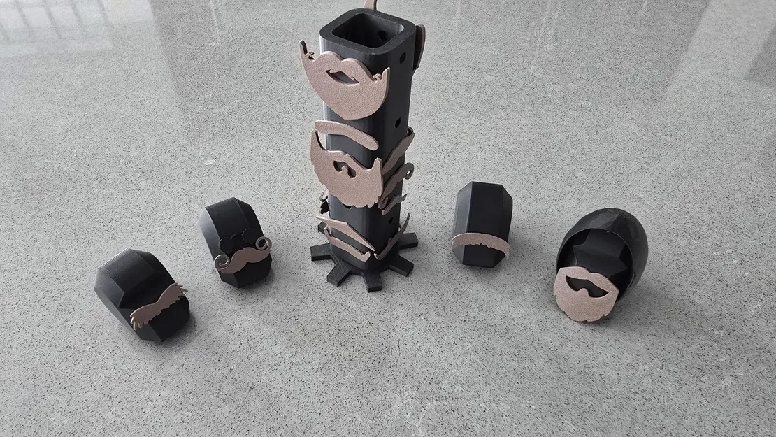 Dummy 13: Bộ Ria Mép và Râu Quai Nón - Dạng Module - Image 9