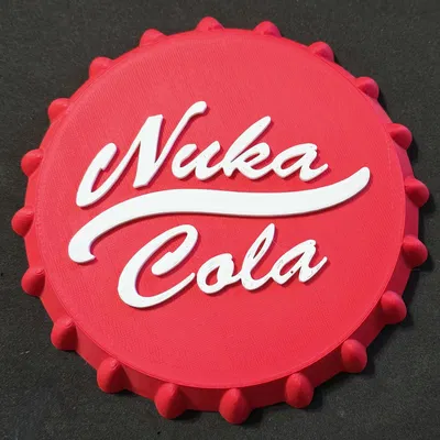 Nắp chai Nuka Cola cỡ lớn - KHÔNG CẦN AMS