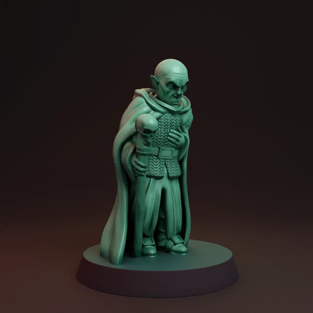 Mô hình người hầu ma cà rồng (Vampire servant) in FDM không cần support - Image 2