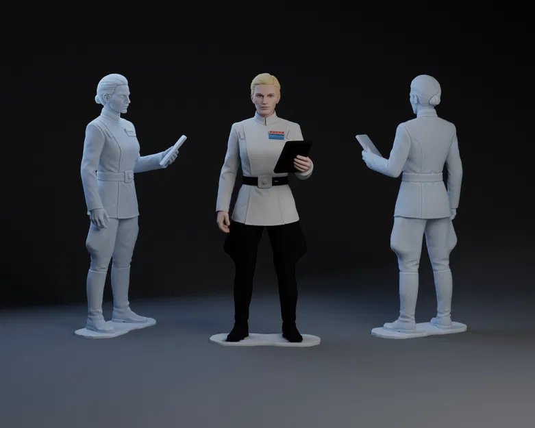 Mô hình 3D Dedra Meero - Nhân vật ấn tượng từ Star Wars: Andor - Image 1