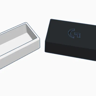 Hộp đựng bảo vệ cho chuột Logitech Cube và đầu USB tiện dụng