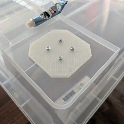 Tấm đế lắp bánh xe IKEA RILL cho thùng IKEA SAMLA