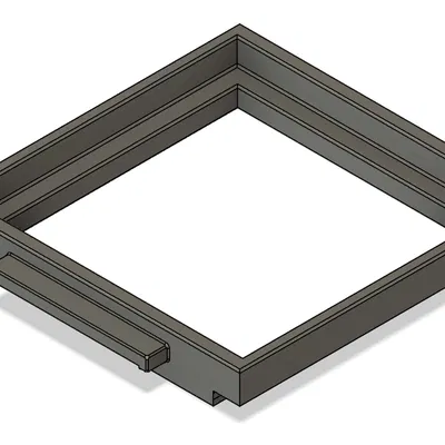 Khung giữ kính lọc 3 inch cho máy phóng ảnh Durst M600