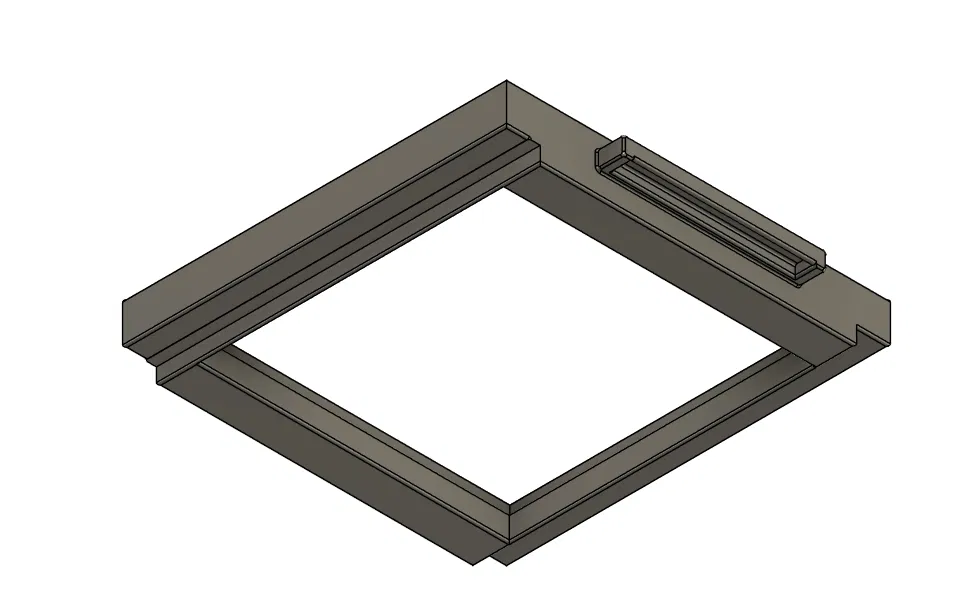 Khung giữ kính lọc 3 inch cho máy phóng ảnh Durst M600 - Image 2