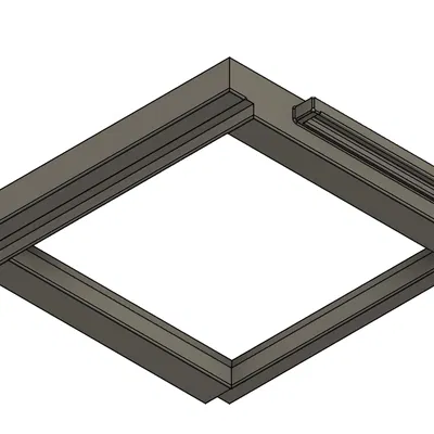 Khung giữ kính lọc 3 inch cho máy phóng ảnh Durst M600